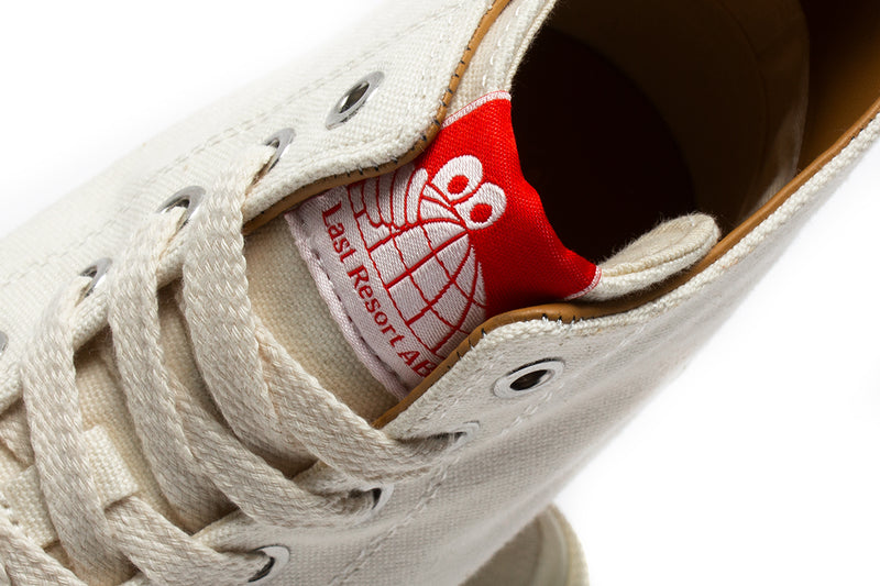 Last Resort AB VM003 Canvas Hi White / White