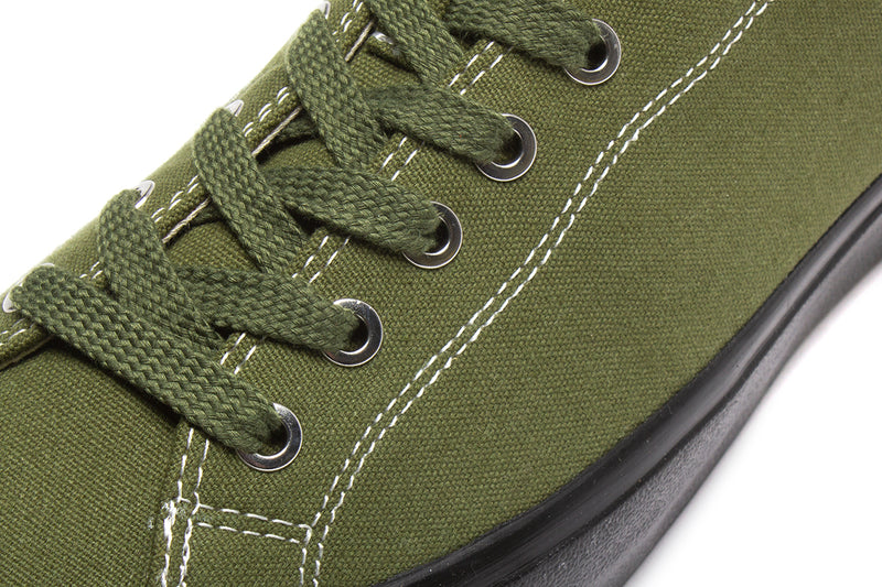 Last Resort AB VM003 Canvas Lo : Leaf Green / Black