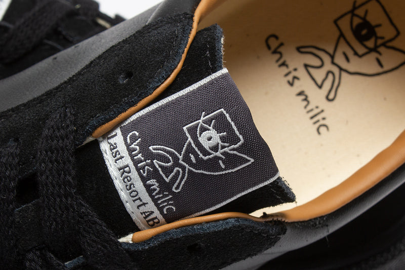 Last Resort VM004 Milic Leather Lo Black / Black  Edit alt text
