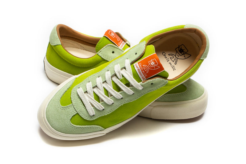 Last Resort VM004 Milic Suede Lo Duo Green / White  Edit alt text