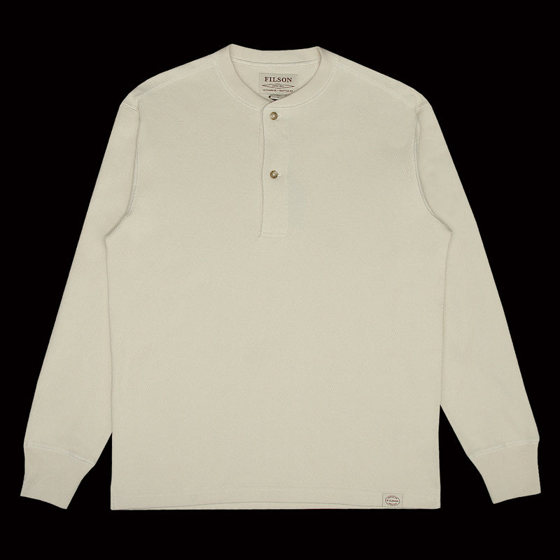 Filson Waffle Knit Henley Sand