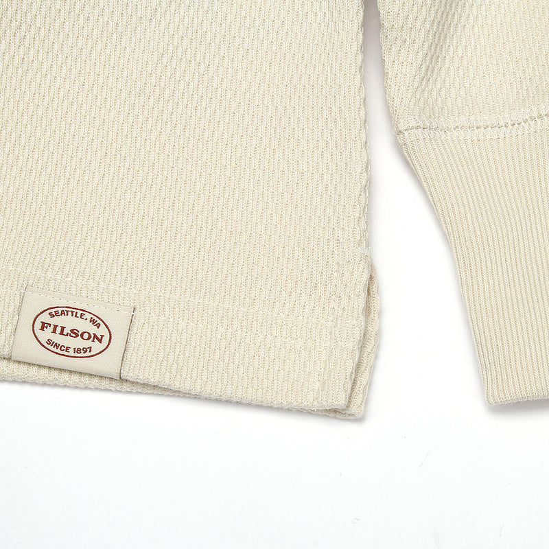 Filson Waffle Knit Henley Sand