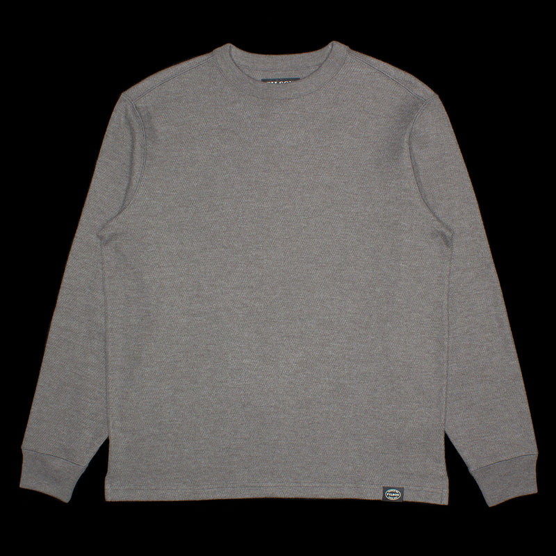 Filson Waffle Knit Thermal Crewneck - Charcoal