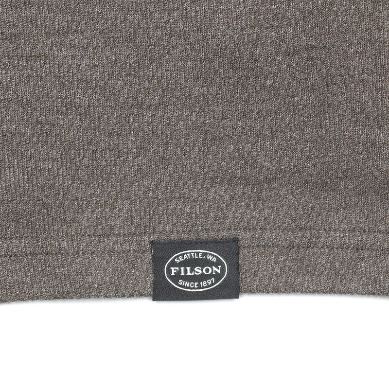 Filson Waffle Knit Thermal Crewneck - Charcoal