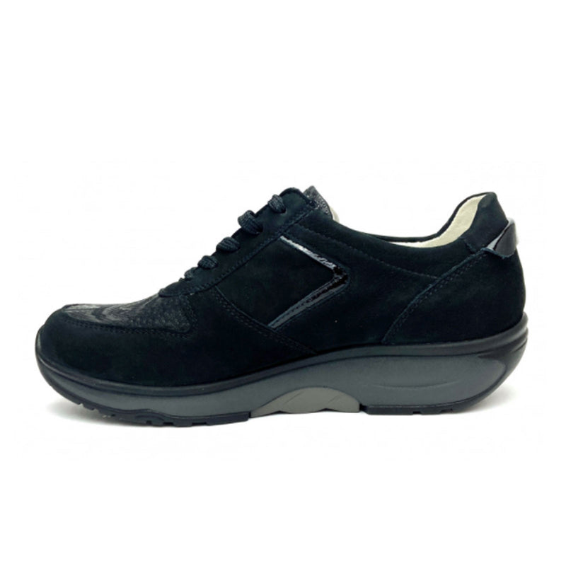 Waldlaufer Annie 999004 Lace Up (Women) - Black Snake Dress-Casual - Lace Ups - The Heel Shoe Fitters