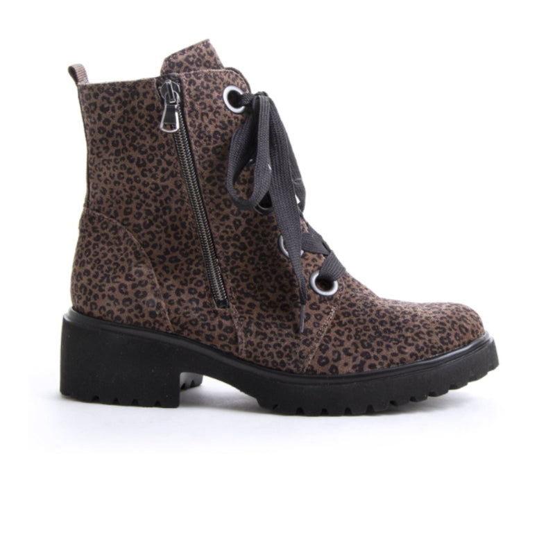 Waldlaufer Luise 716802 Mid Boot (Women) - Cheetah Boots - Fashion - Mid Boot - The Heel Shoe Fitters