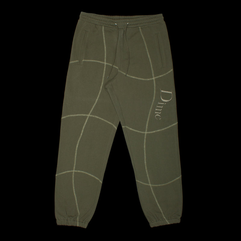Dime Warp Sweatpants : Seaweed