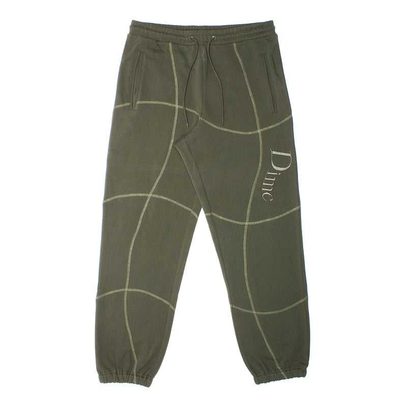 Dime Warp Sweatpants : Seaweed