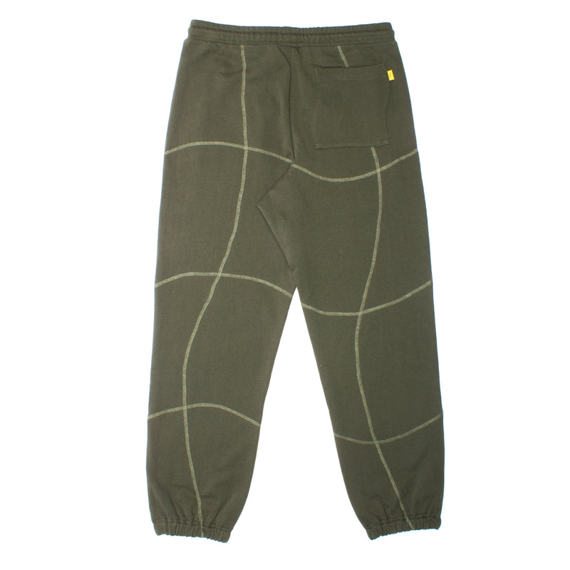 Dime Warp Sweatpants : Seaweed
