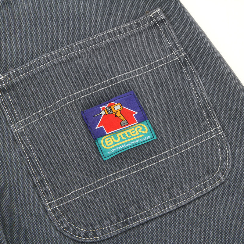 Butter Goods Washed Canvas Double Knee Pants Slate