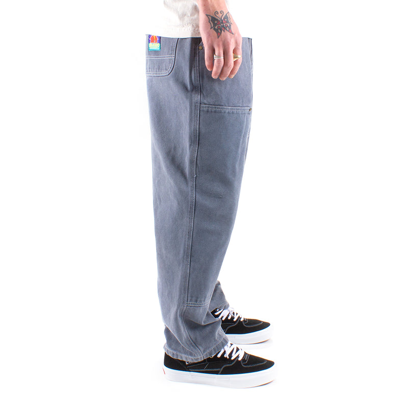 Butter Goods Washed Canvas Double Knee Pants Slate  Edit alt text