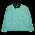 Stussy Washed Canvas Shop Jacket  Teal