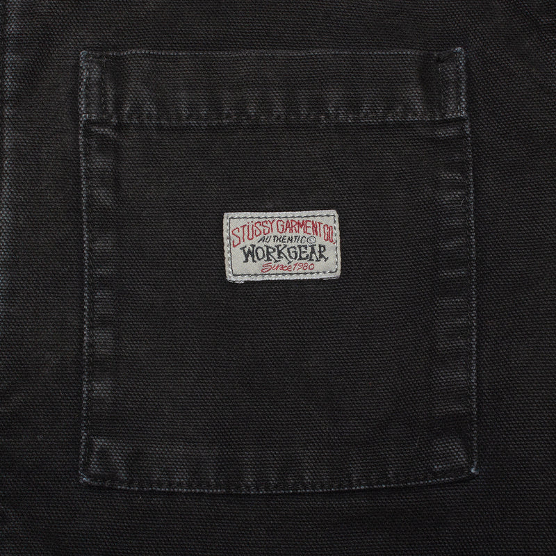 Washed Canvas Zip Shirt