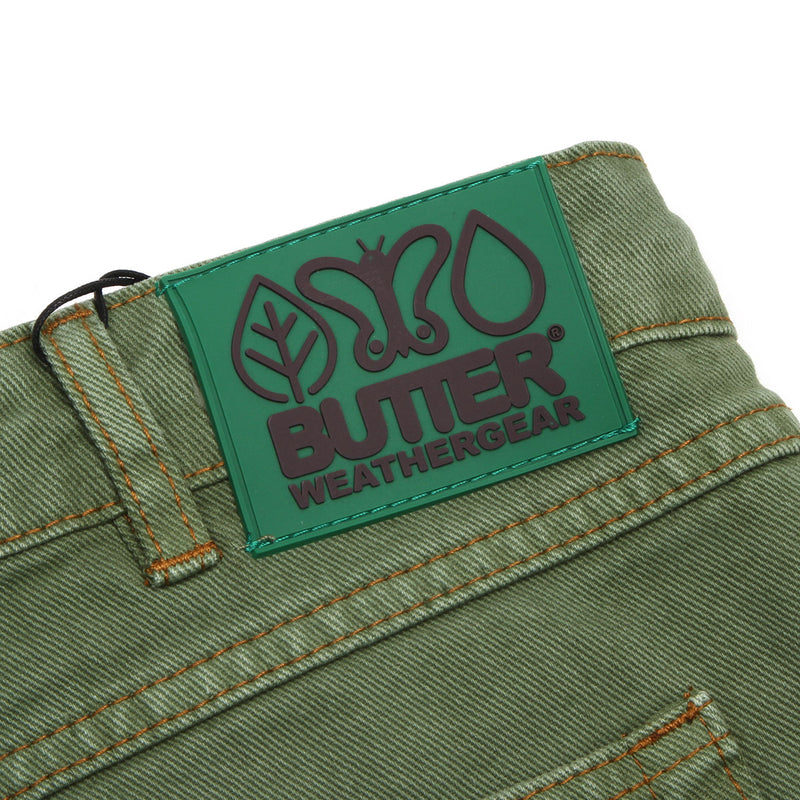Butter Goods Weathergear Heavyweight Denim Pants Army