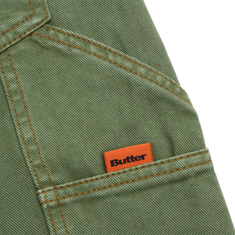 Butter Goods Weathergear Heavyweight Denim Pants Army
