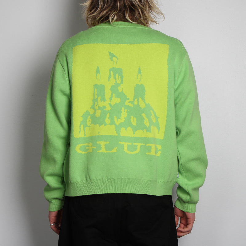 Glue Wick Sweater - Green
