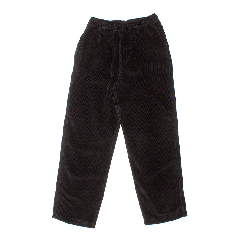 Stussy Wide Wale Cord Beach Pant : Balck