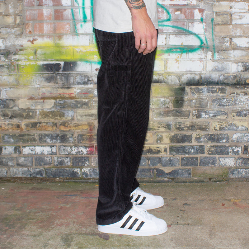 Stussy Wide Wale Cord Beach Pant : Balck