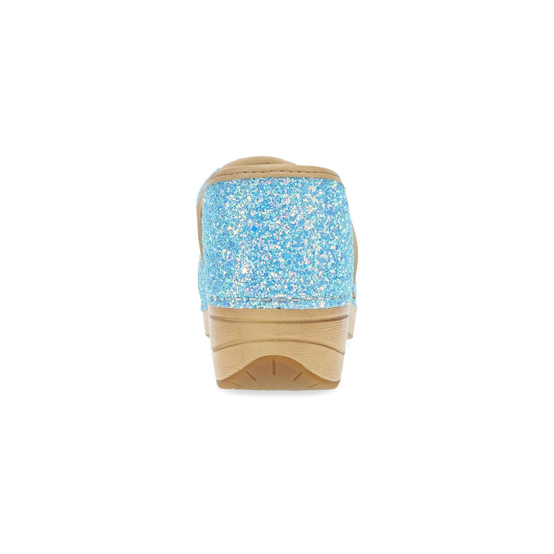Heel image of Wide XP 2.0 Clog Ice Blue Glitter