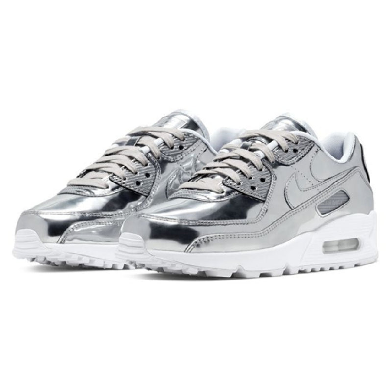 Women's Nike Air Max 90 SP Chrome/Chrome-Pure Platinum (CQ6639 001)