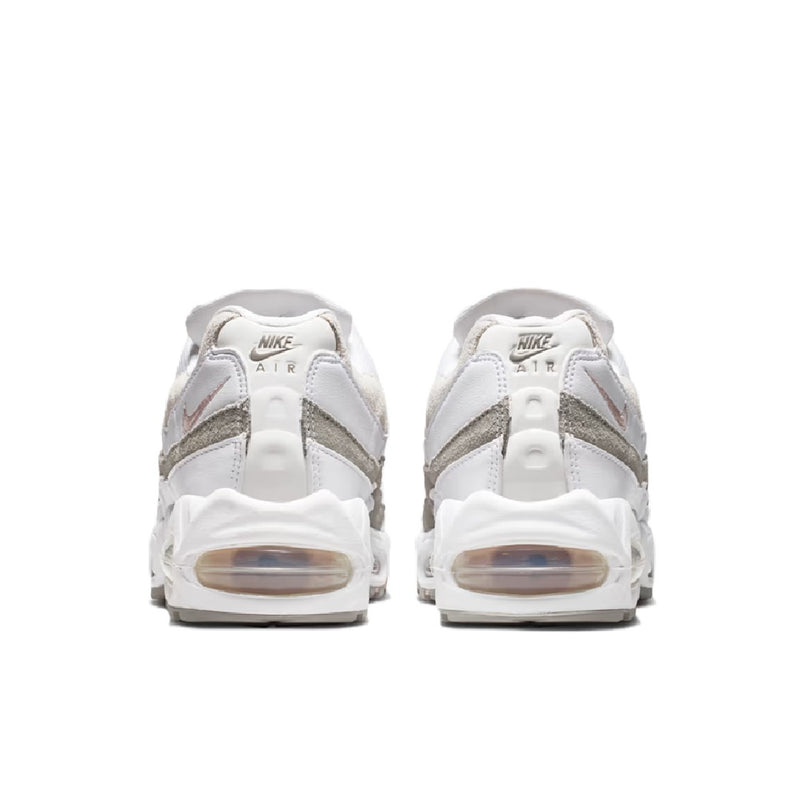 Women's Nike Air Max 95 White/Silt Red-Light Charcoal (IB6396 102)