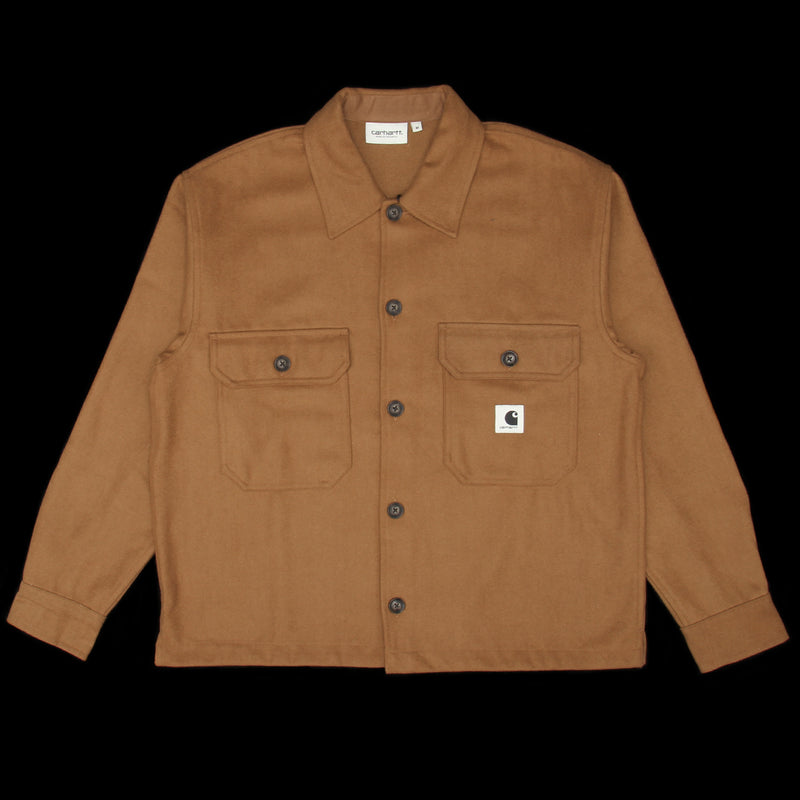 Women's Wiston Shirt Jac : Hamilton Brown