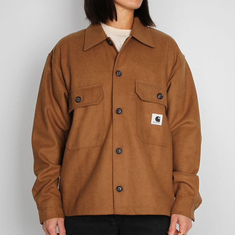 Women's Wiston Shirt Jac : Hamilton Brown