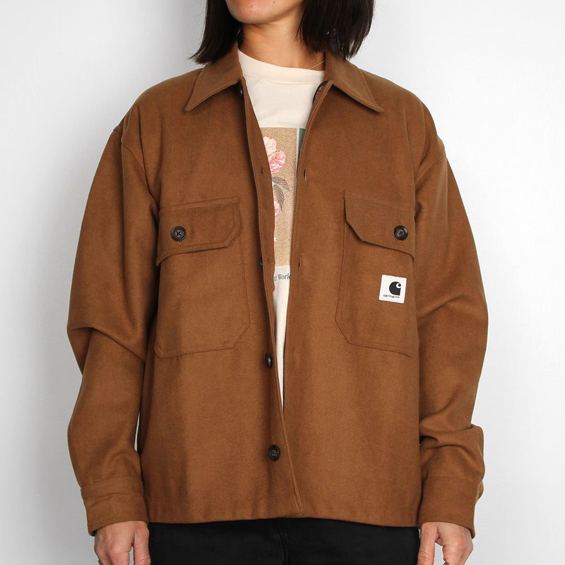 Women's Wiston Shirt Jac : Hamilton Brown