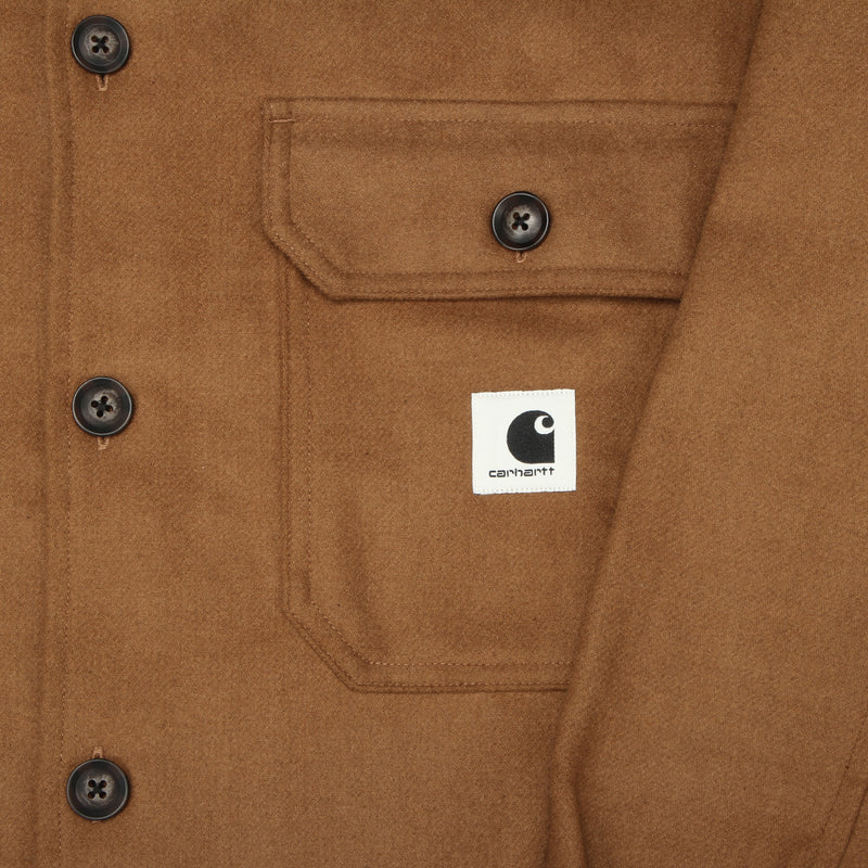 Women's Wiston Shirt Jac : Hamilton Brown