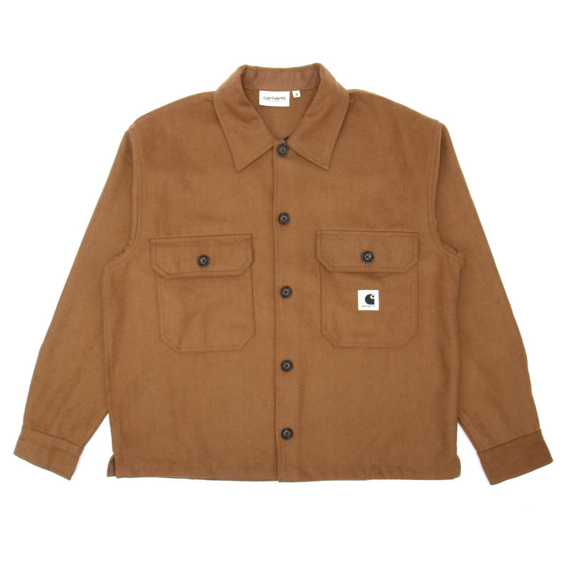 Women's Wiston Shirt Jac : Hamilton Brown