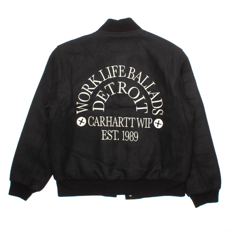Carhartt WIP | Work Varsity Bomber Style # I032435-89 Color : Black