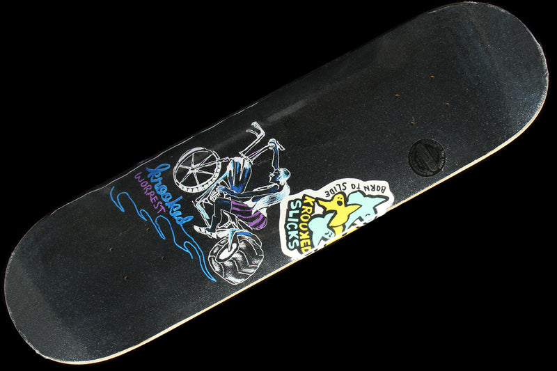 Krooked Worrest - Chop Shop Twin Tail Slick Deck 8.3"