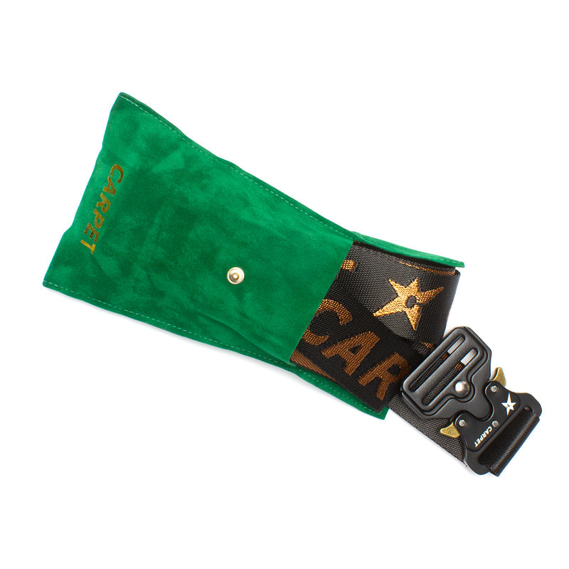 Carpet Company Woven Belt Black / Brown  Edit alt text