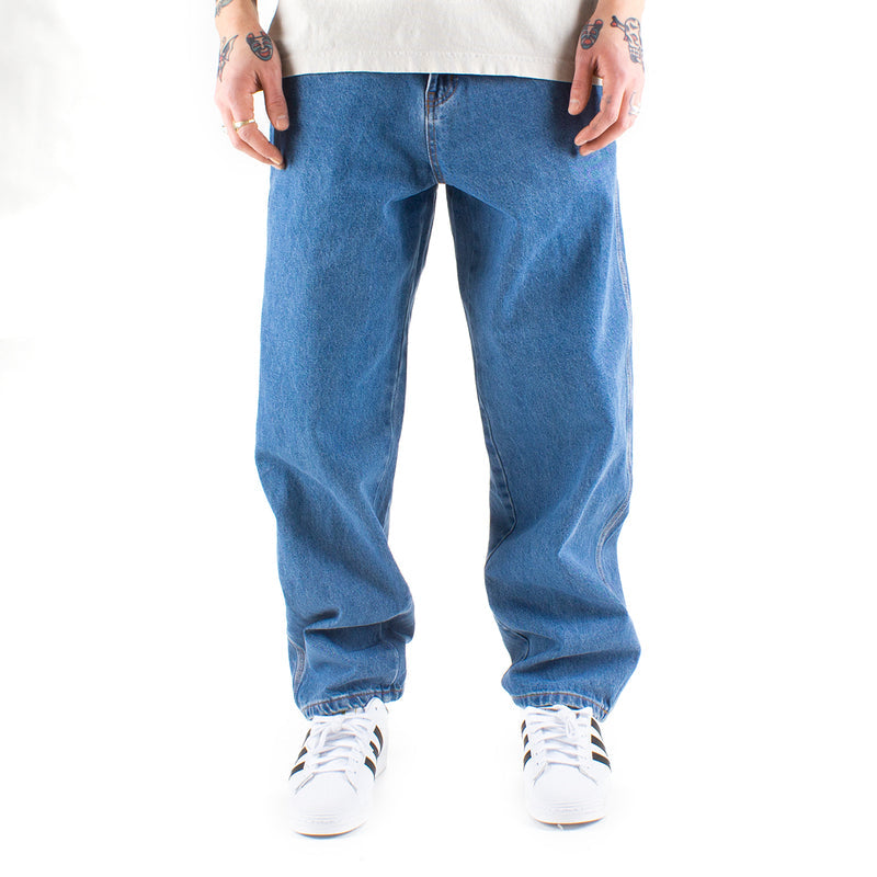 Cash Only Wrecking Baggy Jeans Washed Indigo  Edit alt text