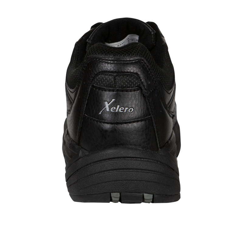 Xelero Matrix Walking Shoe (Men) - Black/Charcoal Athletic - Running - Motion Control - The Heel Shoe Fitters