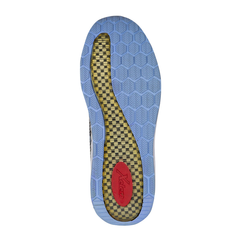 Xelero Steadfast Walking Shoe (Women) - Black/Periwinkle Athletic - Walking - The Heel Shoe Fitters
