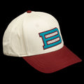 Bronze 56k Big B Hat  Bone / Burgundy