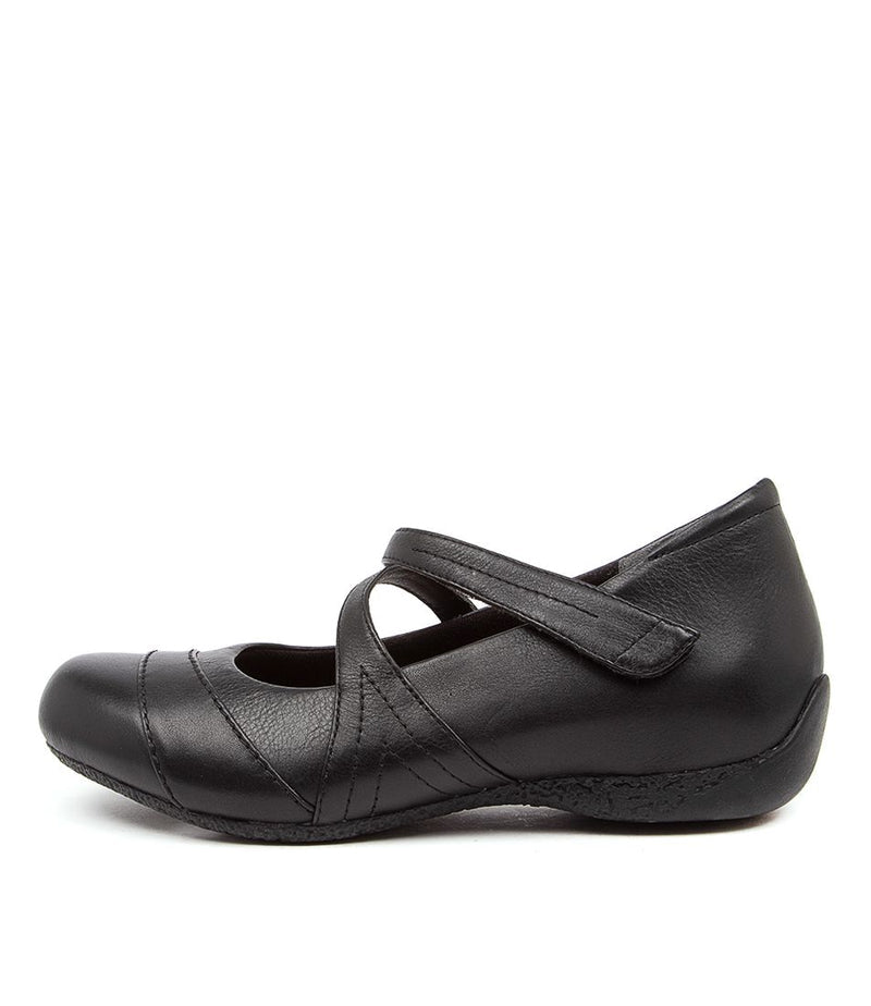 Women's Ziera Xray in Black Leather sku: ZR10074BLALE