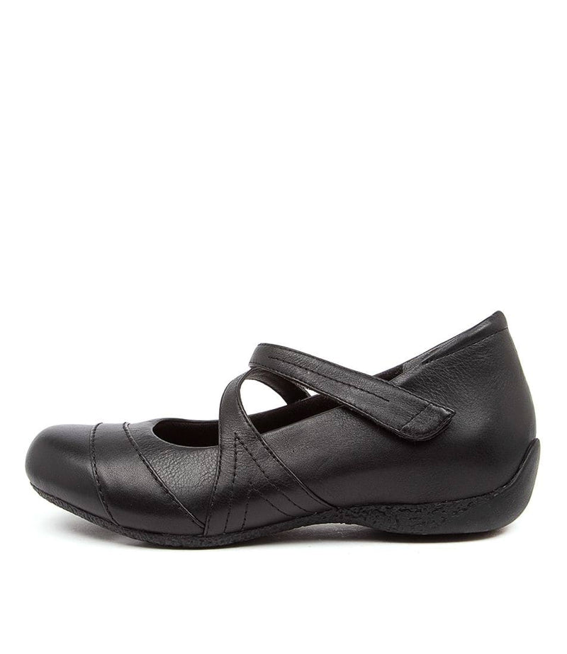 Women's Ziera Xray in Black Leather sku: ZR10075BLALE-XW