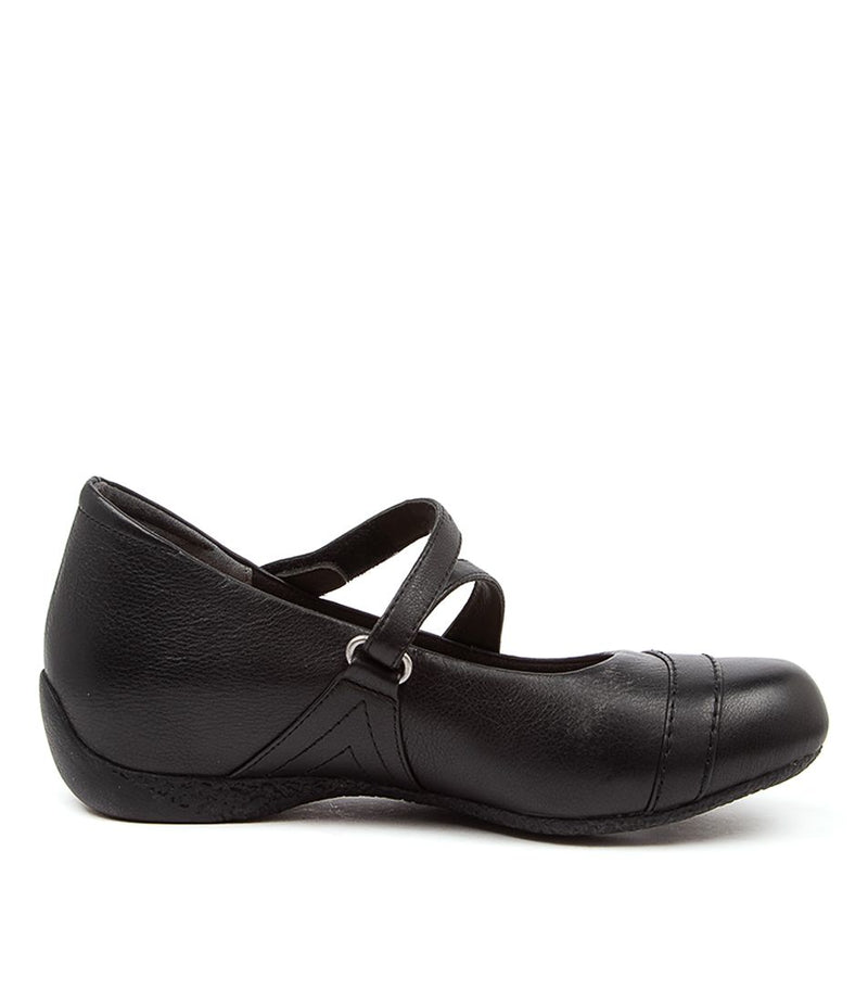 Women's Ziera Xray in Black Leather sku: ZR10075BLALE-XW