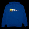 Poets Young Peoples Hoodie Royal Blue