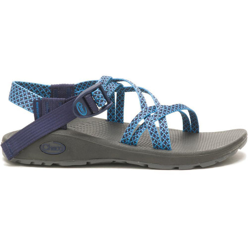 Women's Chaco Z/Cloud X in Puzzle Azure Blue. Sku: JCH109512