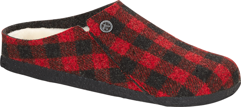 Zermatt Red Plaid Wool