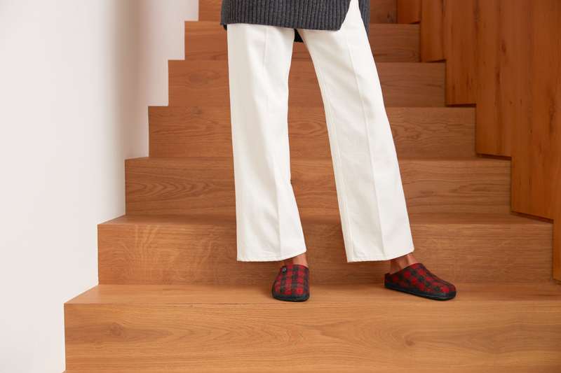 Zermatt Red Plaid Wool