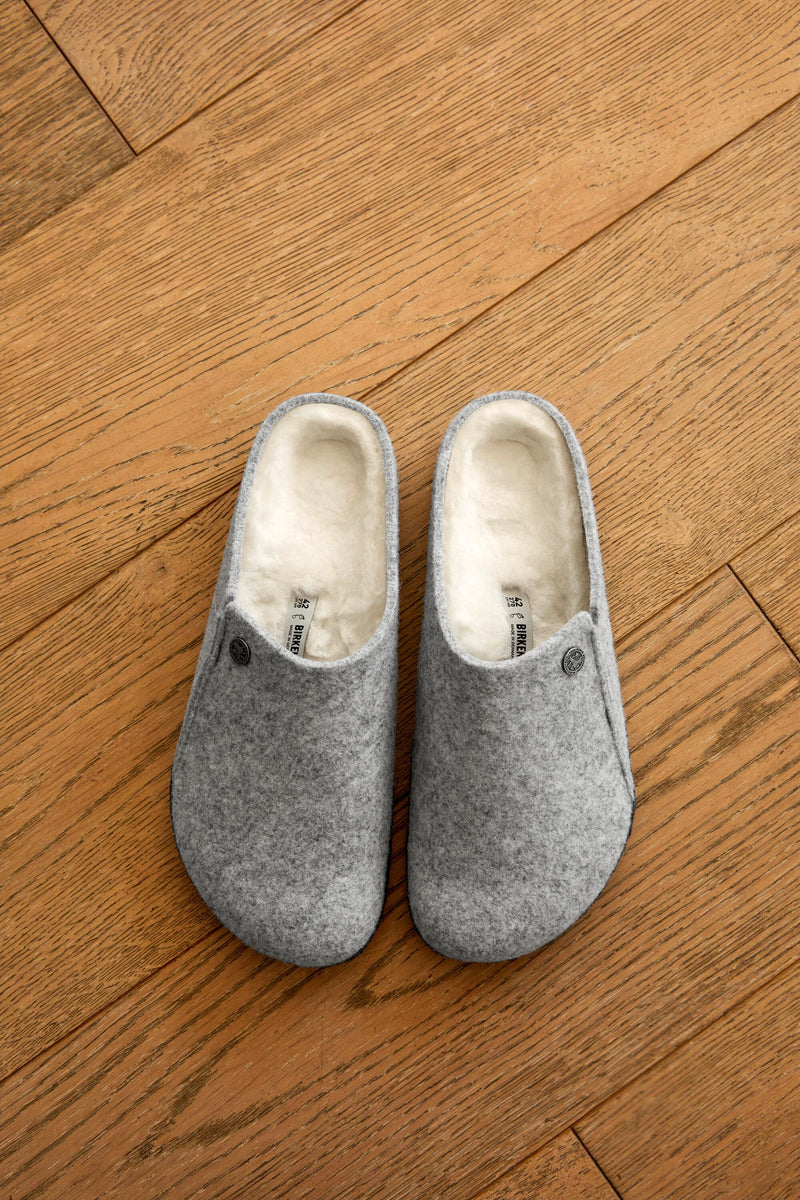 Zermatt Shearling Men's Light Grey Wool Felt